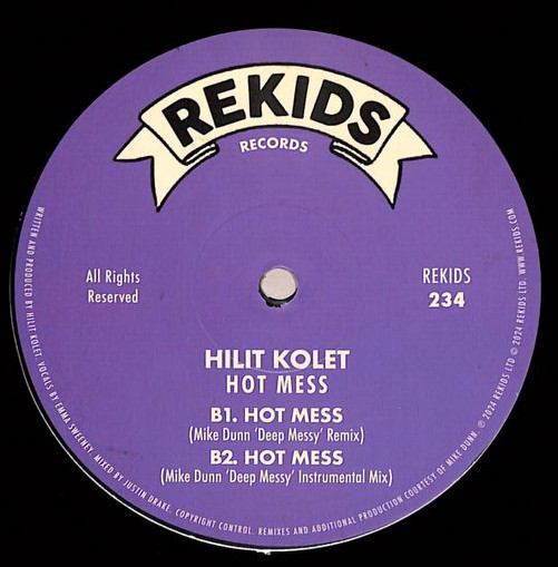 Hilit Kolet - Hot Mess | Rekids (REKIDS234) - 2