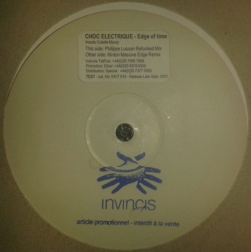 Choc Electrique - Edge Of Time | Invincis (INVT 010)