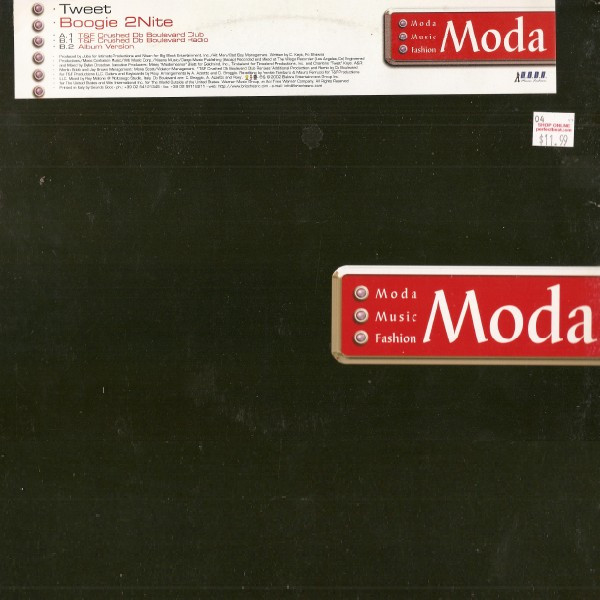 Tweet - Boogie 2Nite | M.O.D.A. - Music Fashion (GOOD 75)