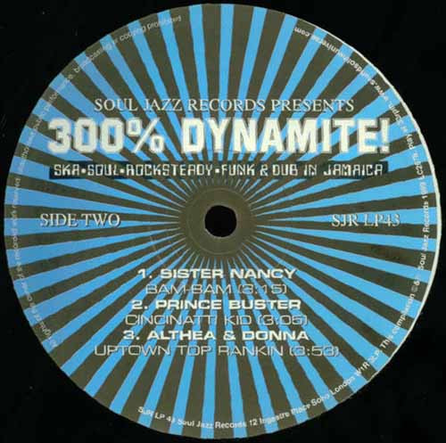 Various - 300% Dynamite! | Soul Jazz Records (SJR LP 43) - 4