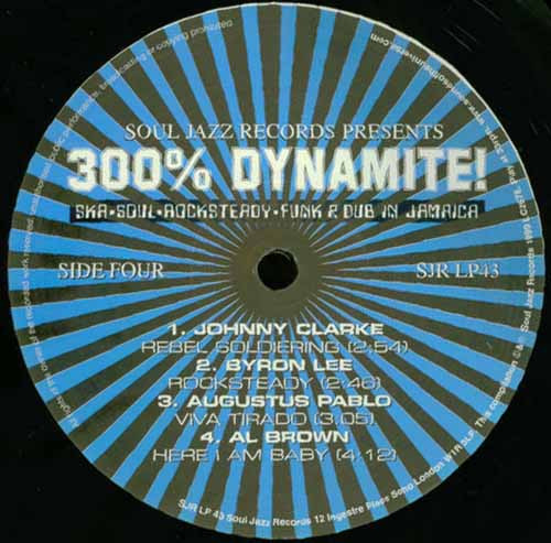 Various - 300% Dynamite! | Soul Jazz Records (SJR LP 43) - 6