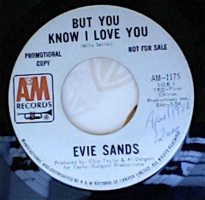 Evie Sands - But You Know I Love You | A&M Records (AM-1175) - main