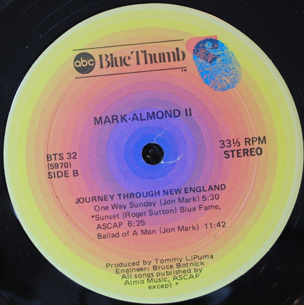 Mark-Almond - Mark-Almond II | ABC Blue Thumb (BTS 32) - 4