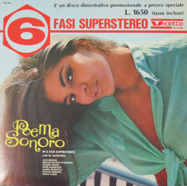 Various - Poema Sonoro | Vedette Records (VDS 204)