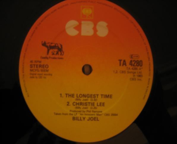 Billy Joel - The Longest Time | CBS (TA 4280)