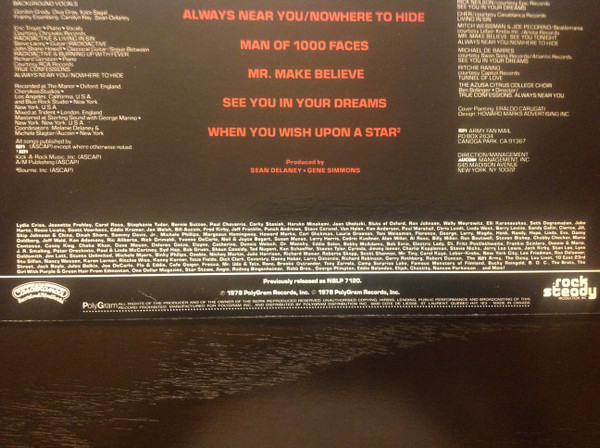 Kiss , Gene Simmons - Gene Simmons [Vinyl] | Casablanca (826 239-1) - 3