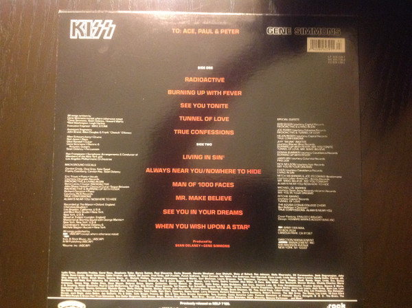 Kiss , Gene Simmons - Gene Simmons [Vinyl] | Casablanca (826 239-1) - 2