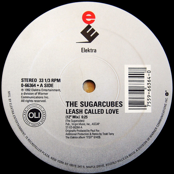 The Sugarcubes - Leash Called Love | Elektra (0-66364) - 3