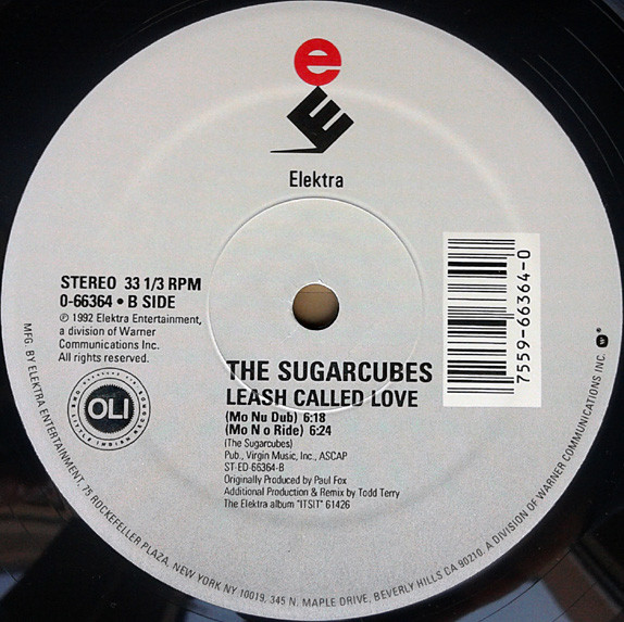 The Sugarcubes - Leash Called Love | Elektra (0-66364) - 4