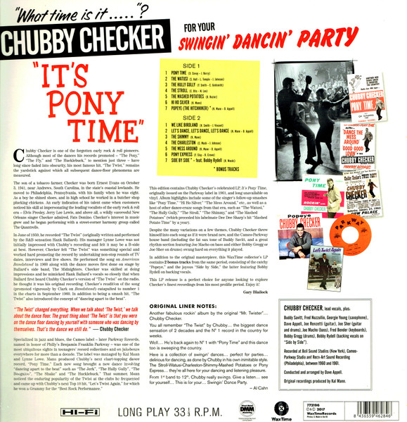 Chubby Checker - It's Pony Time | WaxTime (772196) - 2