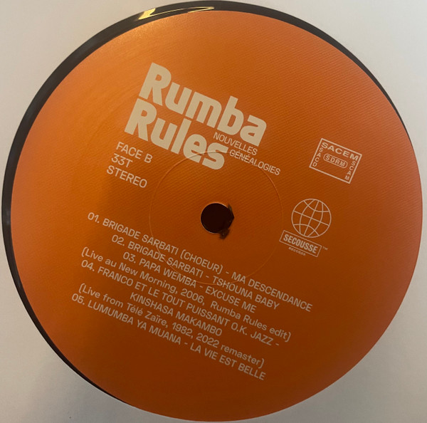 Various - Rumba Rules Nouvelles Généalogies  | Secousse (SEC015) - 2