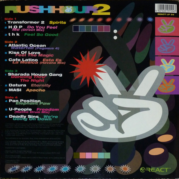 Various - Rush Hour 2 - Happy House Rides Again | React (REACT LP 34) - 2 Various - Rush Hour 2 - Happy House Rides Again | React (REACT LP 34) - 2