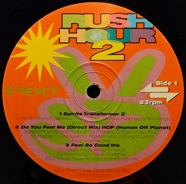 Various - Rush Hour 2 - Happy House Rides Again | React (REACT LP 34) - 3 Various - Rush Hour 2 - Happy House Rides Again | React (REACT LP 34) - 3