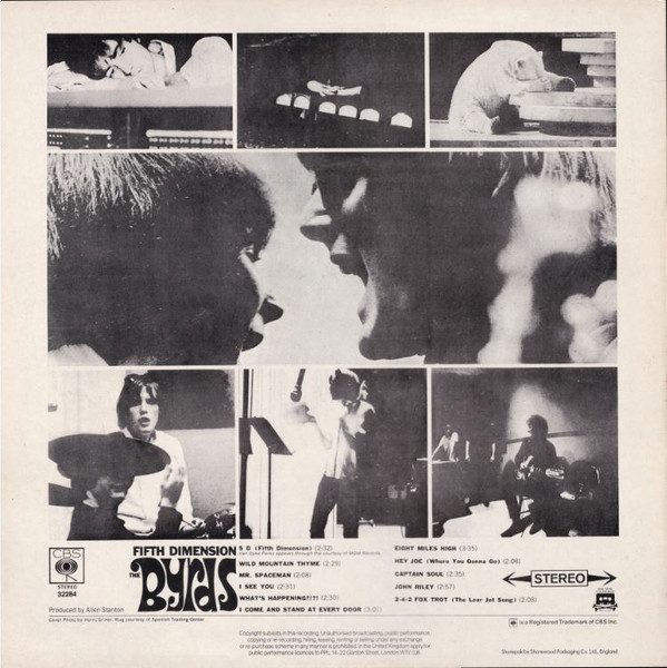 The Byrds - Fifth Dimension | CBS (CBS 32284) - 2