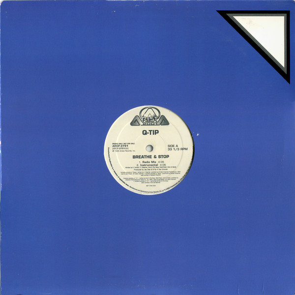Q-Tip - Breathe & Stop | Arista (ARDP-3751) - 4