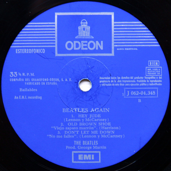 The Beatles - Beatles Again | Odeon (1 J 062 04.348) - 4