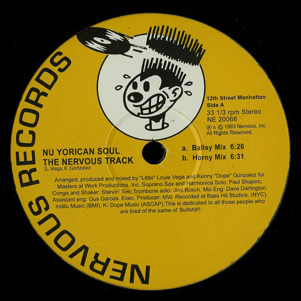 Nuyorican Soul - The Nervous Track | Nervous Records (NE 20068)