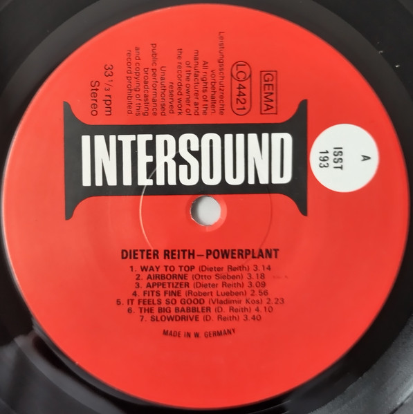 Dieter Reith - Powerplant | Intersound (ISST 193) - 3 Dieter Reith - Powerplant | Intersound (ISST 193) - 3