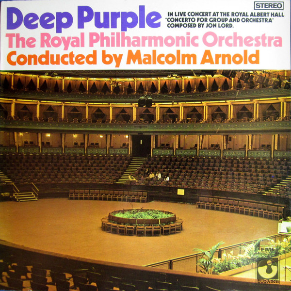 Deep Purple & Royal Philharmonic Orchestra , Malcolm Arnold - Concerto For Group And Orchestra | Harvest (SHVL 767) Deep Purple & Royal Philharmonic Orchestra , Malcolm Arnold - Concerto For Group And Orchestra | Harvest (SHVL 767)
