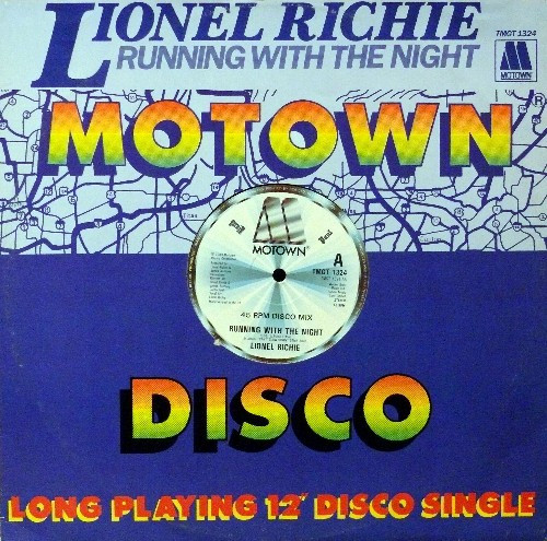 Lionel Richie - Running With The Night | Motown (TMGT 1324)