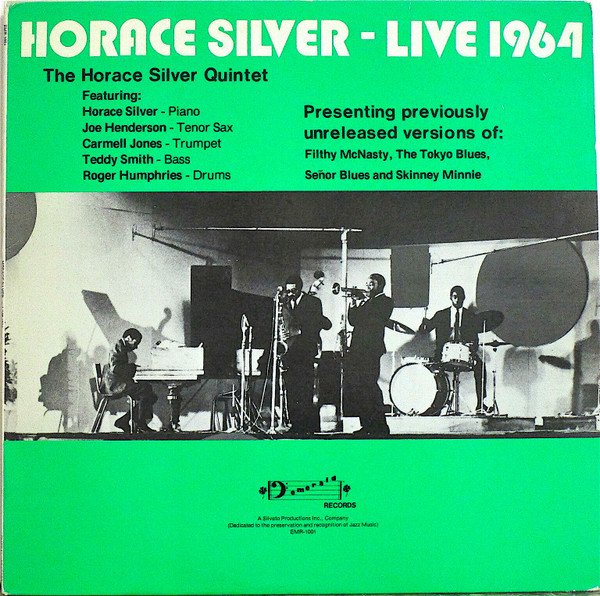 Horace Silver - Live 1964 | Emerald Records (EMR-1001)