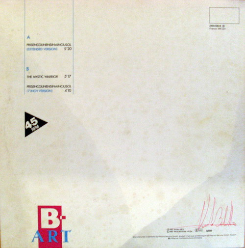 B-Art - Prisencolinensinainciusol (Alright ) | WEA (248 438-0) - 2