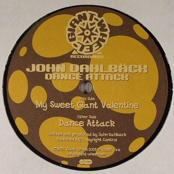 John Dahlbäck - Dance Attack | Giant Wheel (GIANT 24-6) - main