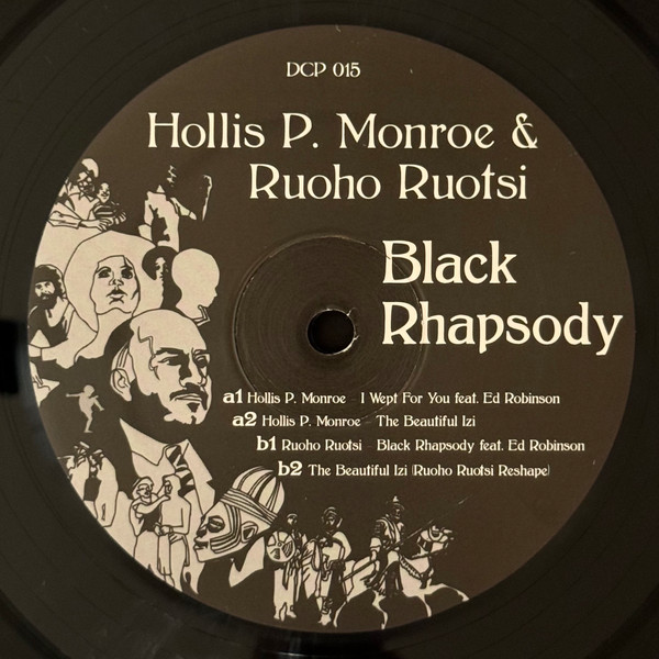 Hollis P. Monroe / Ruoho Ruotsi - Black Rhapsody | De'fchild Productions (DCP 015)