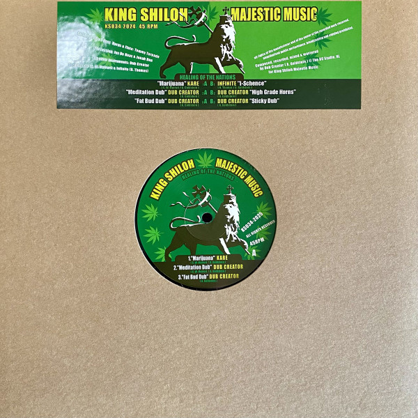 Kare / Infinite - Marijuana / I-Shence | King Shiloh Records (KS034) - main