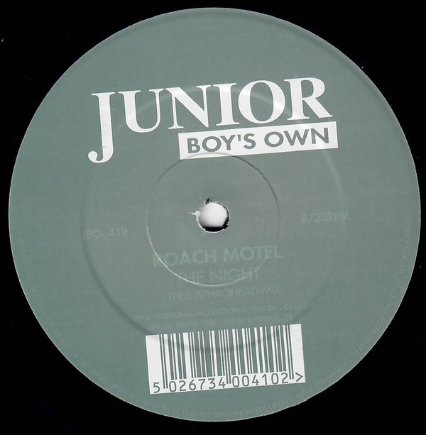 Roach Motel - The Night | Junior Boy's Own (JBO 41R)
