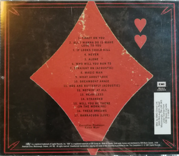 Heart - These Dreams - Heart's Greatest Hits | Capitol Records (7243 8 53376 2 8) - 3