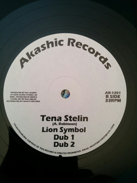 Tenastelin & King Alpha - Yoga & Lion Symbol | Akashic Records (AR-1201) - 3