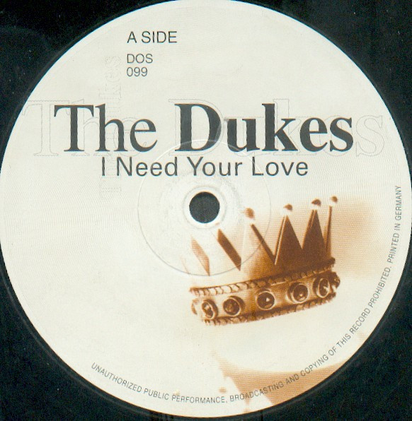 The Dukes - I Need Your Love | Dos Or Die Recordings (DOS 099)