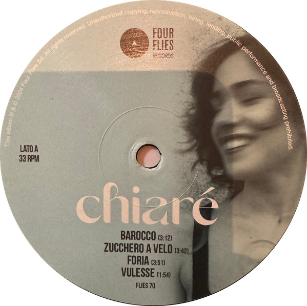 Chiaré - Chiaré | Four Flies Records (FLIES 70) - 3