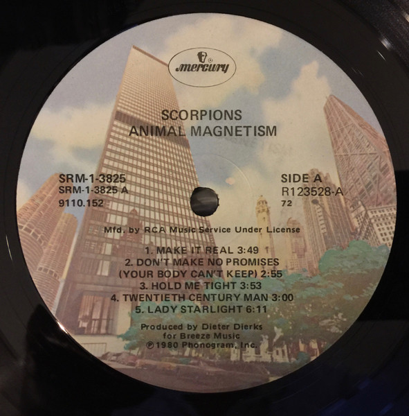 Scorpions - Animal Magnetism | Mercury (SRM 1-3825) - 2