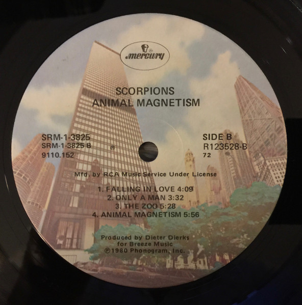 Scorpions - Animal Magnetism | Mercury (SRM 1-3825) - 3