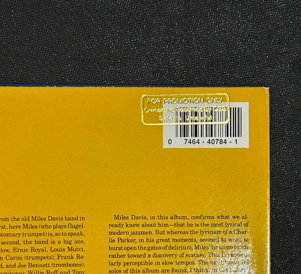 Miles Davis - Live Miles: More Music From The Legendary Carnegie Hall Concert | Columbia (CJ 40609) - 3