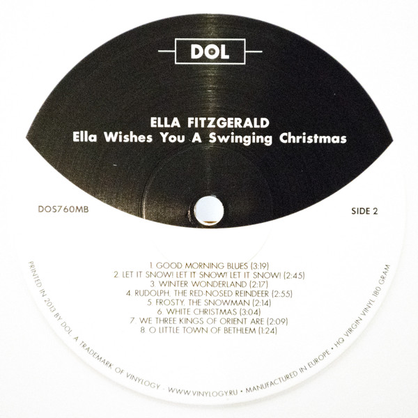 Ella Fitzgerald - Ella Wishes You A Swinging Christmas | DOL (DOS760MB) - 4 Ella Fitzgerald - Ella Wishes You A Swinging Christmas | DOL (DOS760MB) - 4