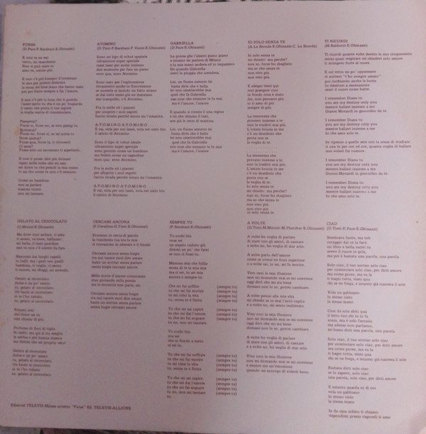 Pupo - Gelato Al Cioccolato | Baby Records (LPX 32) - 2