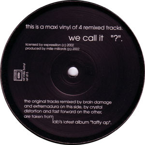 Lab° - We Call It "?". | Mille Milliards (mille 5vinyl) - main Lab° - We Call It "?". | Mille Milliards (mille 5vinyl) - main