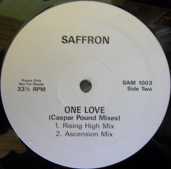 Saffron - One Love | WEA (SAM 1003) - 2