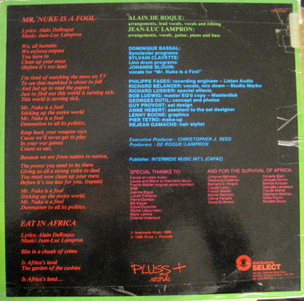 Time Capsule - Mr. Nuke Is A Fool | Pluss+ Records (DP-12-001) - 2