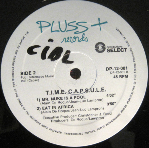 Time Capsule - Mr. Nuke Is A Fool | Pluss+ Records (DP-12-001) - 4