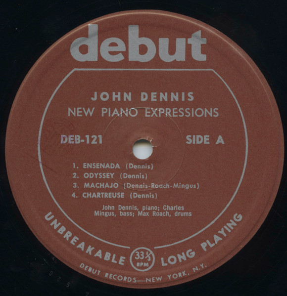 John Dennis - New Piano Expressions | Debut Records (DEB-121) - 3