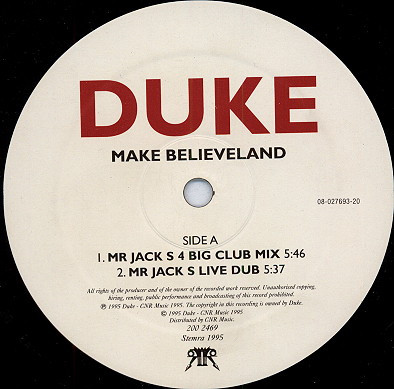Duke - Make Believeland | Royal Records (200 2469) - 3 Duke - Make Believeland | Royal Records (200 2469) - 3