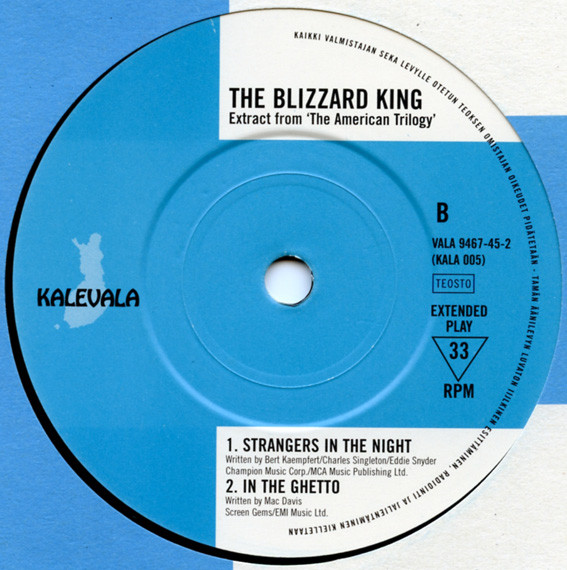 The Blizzard King - Break On Through | Kalevala (KALA 005) - 3