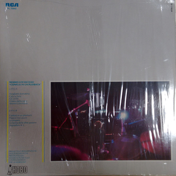 Mimmo Locasciulli - Confusi In Un Playback | RCA (PL 70942) - 2