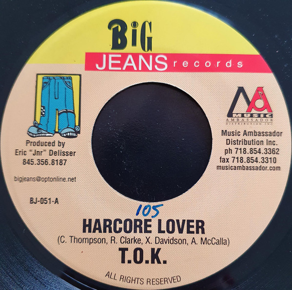 T.O.K. / Sugar Bear - Hardcore Lover / Tight | Big Jeans Records (BJ-051)