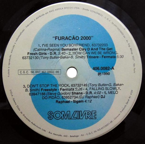Various - Furacão 2000 | Som Livre (406.0082) - 3