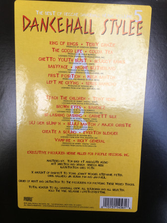 Various - Dancehall Stylee (The Best Of Reggae Dancehall Music Volume 5) | Profile Records (PRO-1456-1)